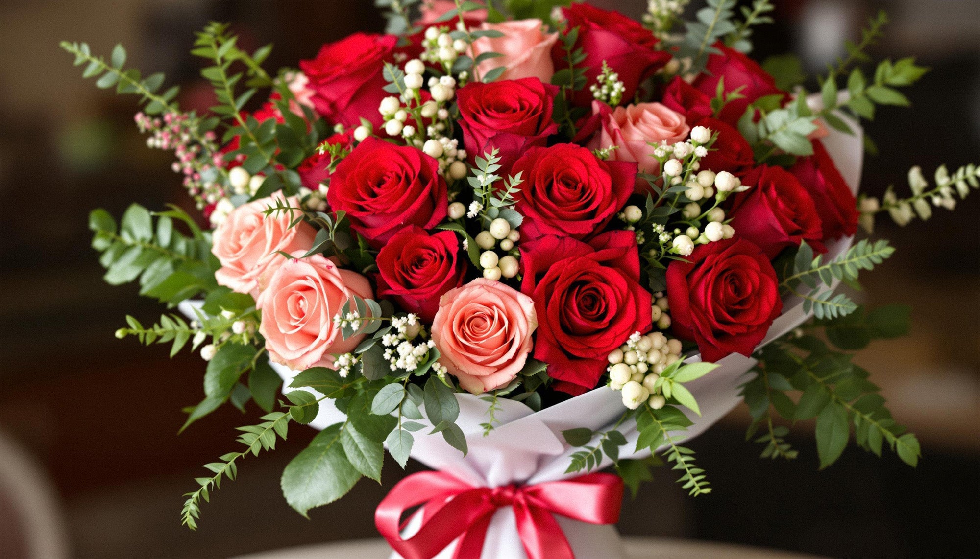 Buchete Flori de Ziua Îndrăgostiților