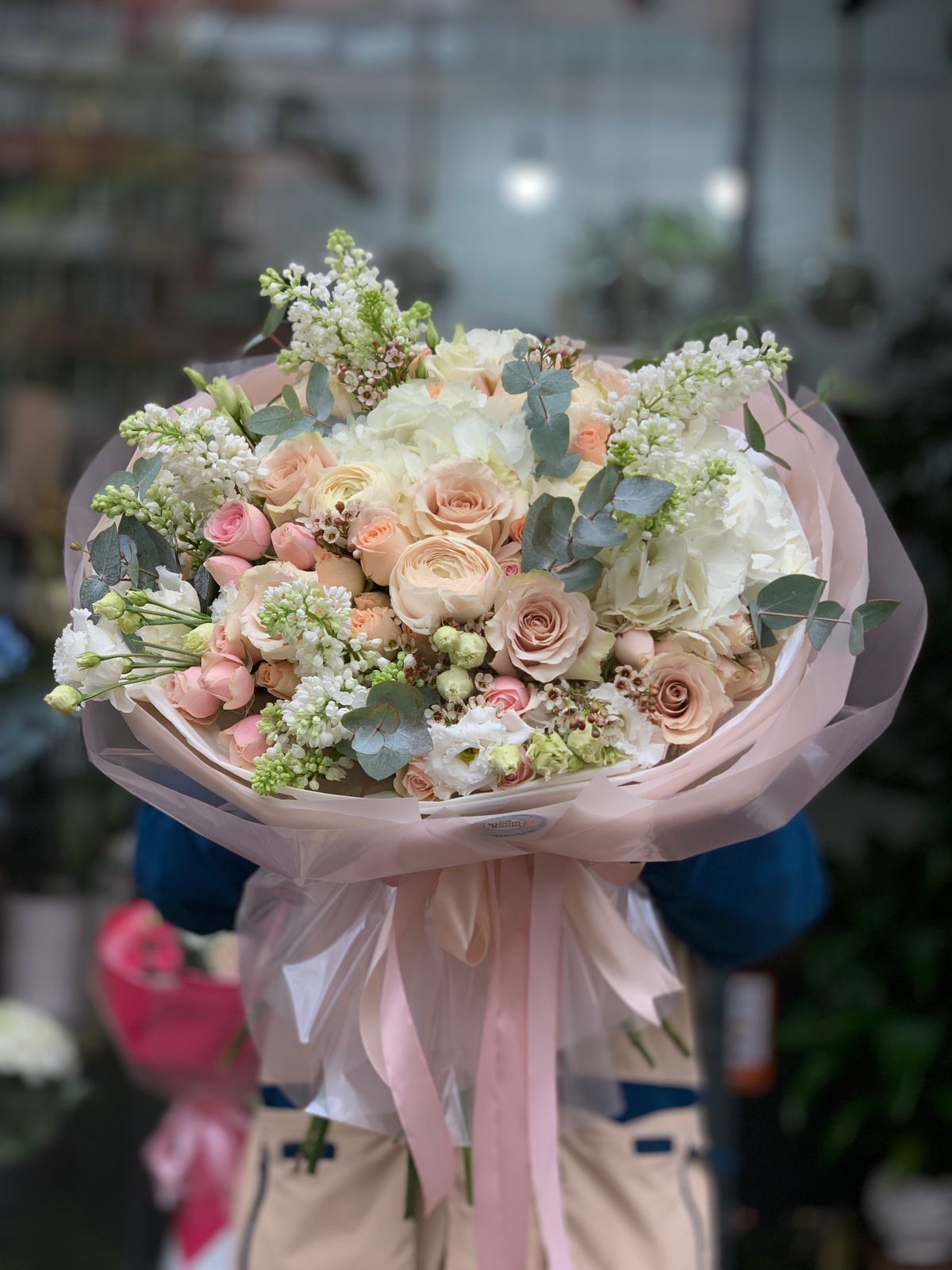 Premium Pastel Bouquet with Hydrangeas and Ranunculus