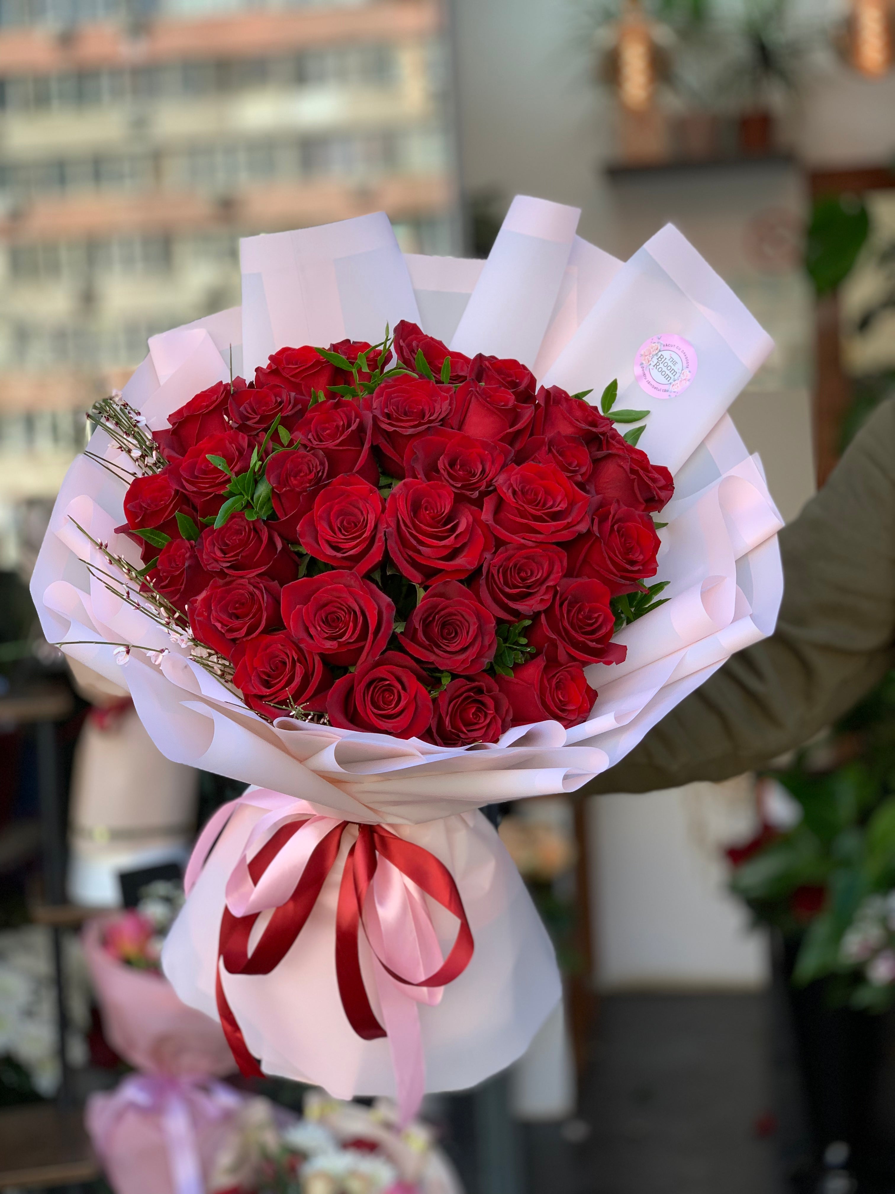 Buchet 31 Trandafiri Rosii