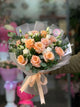 15 Gül Buketi ve Eustoma