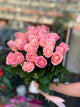 21 Pembe Gül Buketi