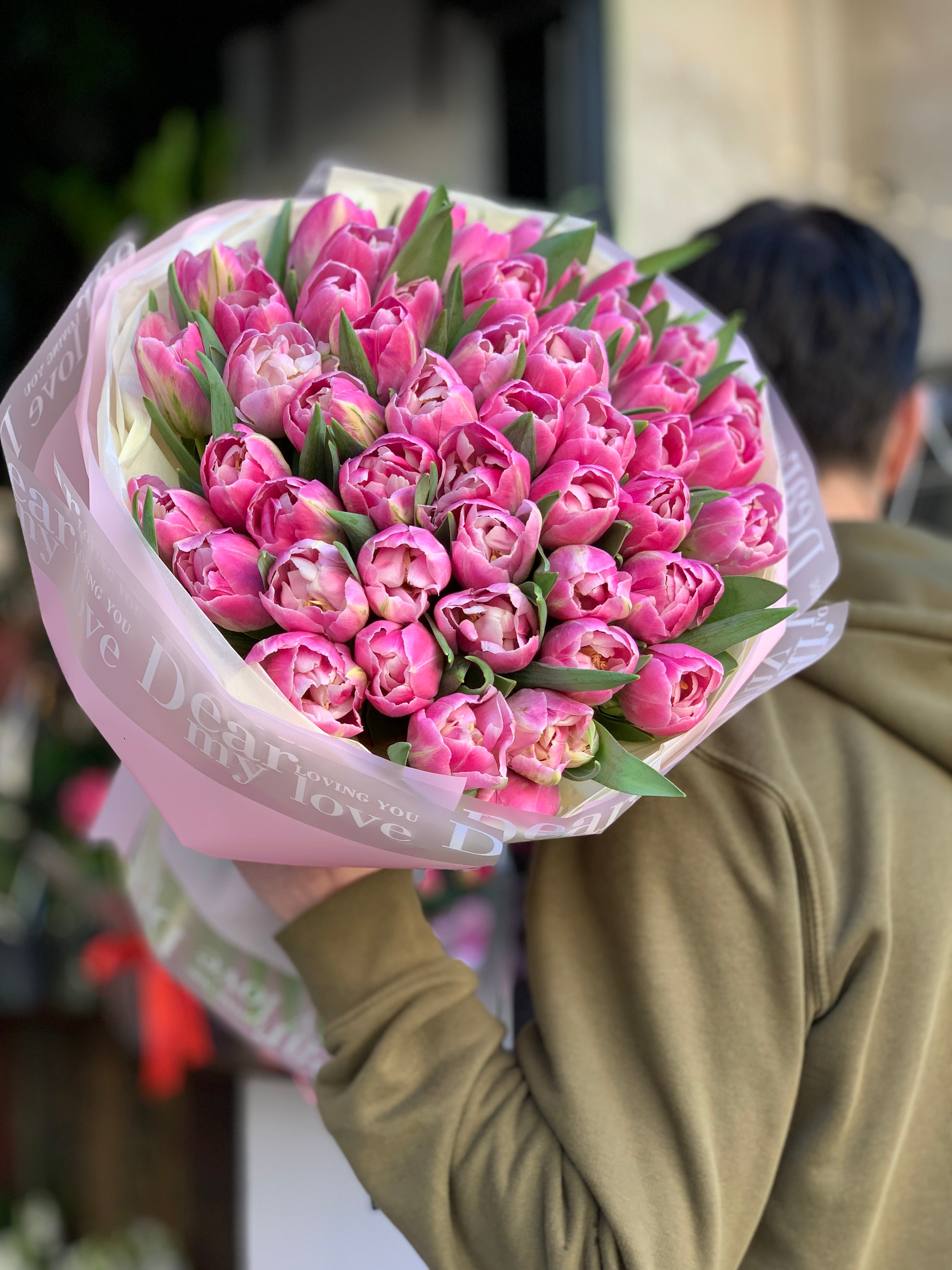 Buchet 51 Lalele Bujor Bucuresti