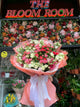 XXL-Premium-Mix-Strauß aus Rosen und Lisianthus