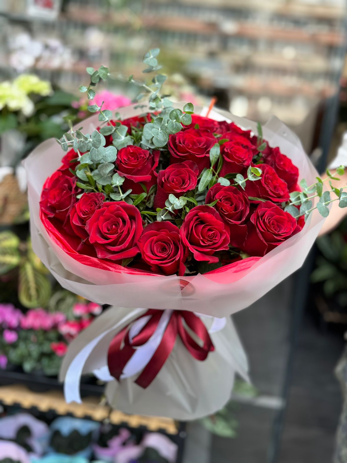 Buchet 19 Trandafiri Roșii București