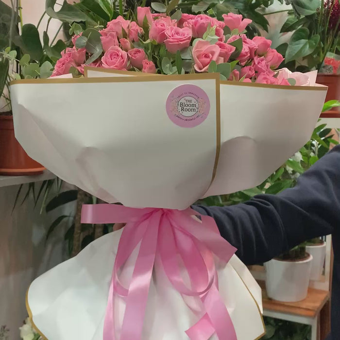 Buchet Premium Trandafiri Tros #1  Bucuresti livrare